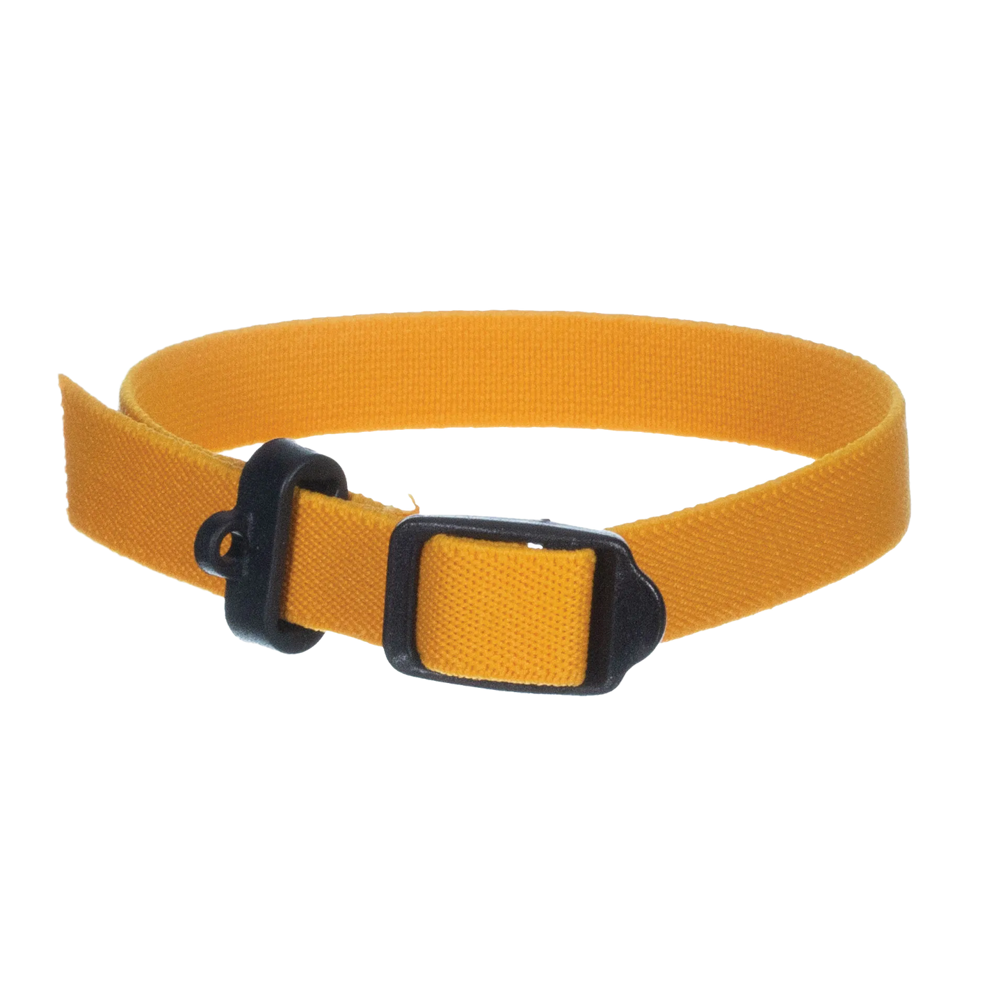 Breeder's Edge® ID Me™ Perfect Fit Collar,"Yellow collar with black buckle and loop"