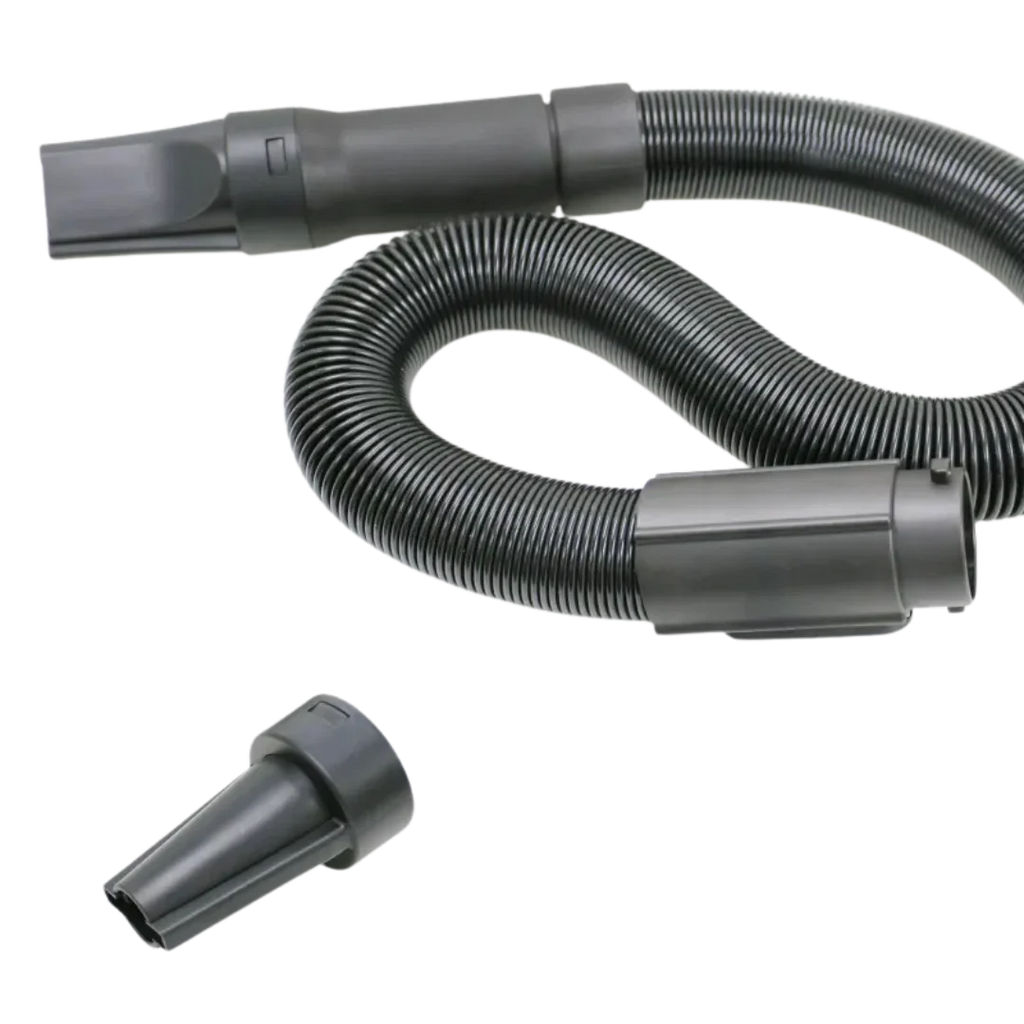 Duo-Sprint Dryer with Movable Dryer Stand by Waggz,"Flexible black hose with nozzle attachment"