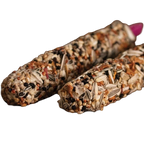 Smakers Treat Sticks,"Two seed-coated treat sticks"