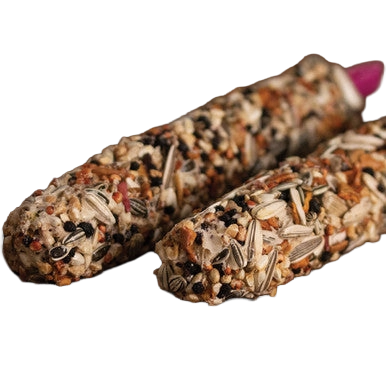 Smakers Treat Sticks,"Two seed-coated treat sticks"