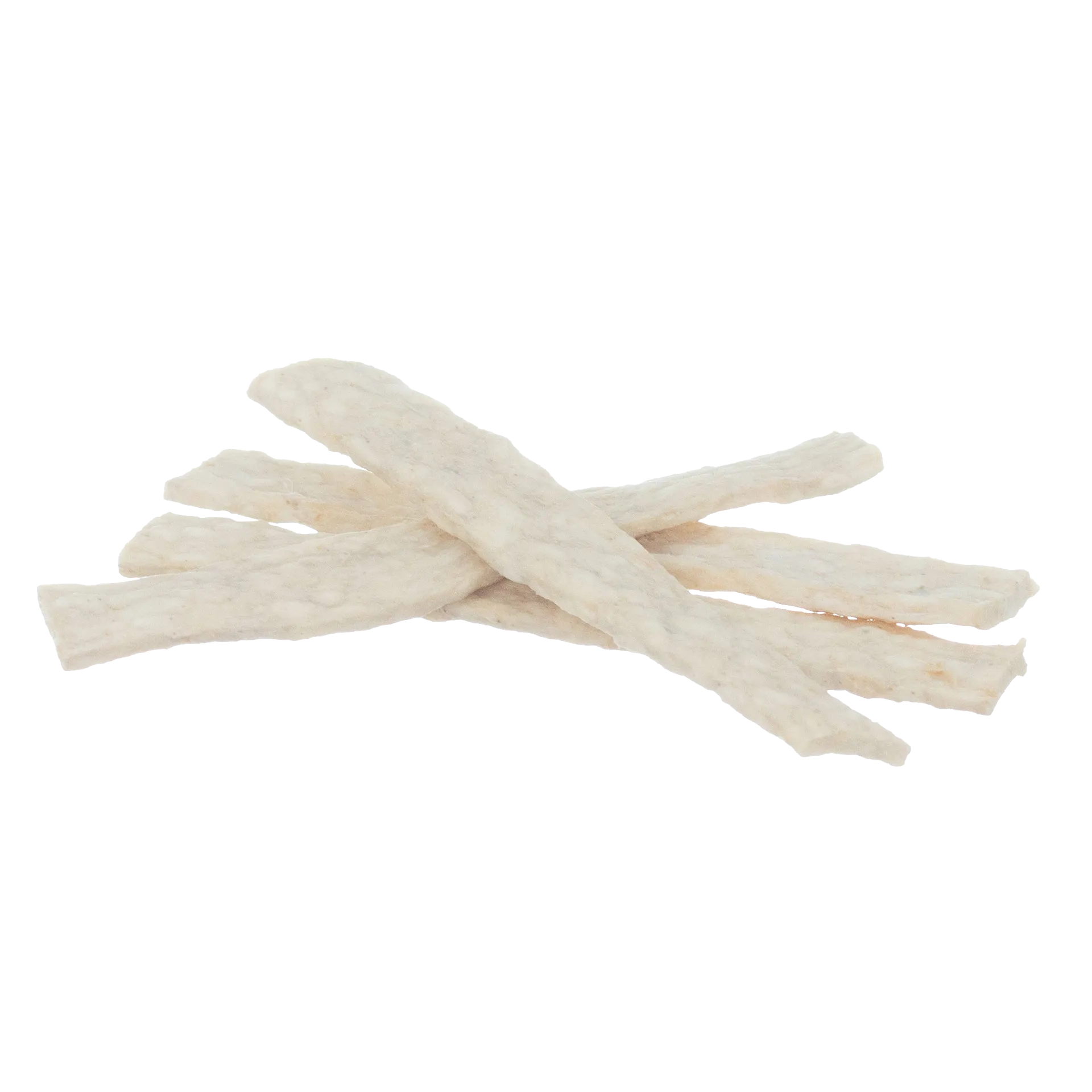 C.E.T.® Enzymatic Oral Hygiene Chews for Dogs,"Light tan chew strips stacked in a pile"