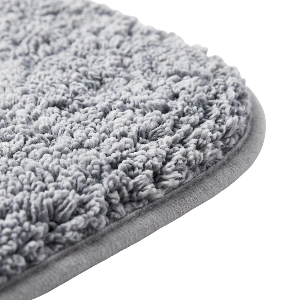 Puppywarmer Fleece Inserts,"Gray fleece insert close-up with rounded corner"