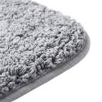 Puppywarmer Fleece Inserts,"Gray fleece insert close-up with rounded corner"