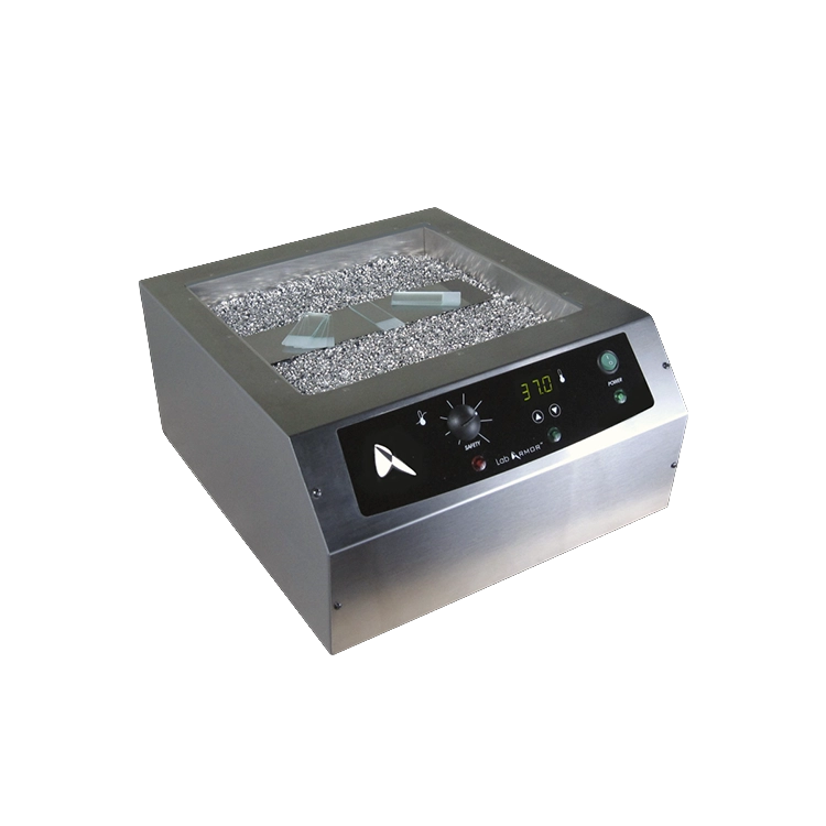 Lab Armor Bead Bath,"Stainless steel bead bath with digital control panel and metal beads"
