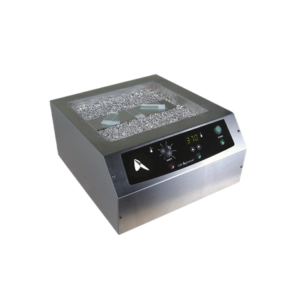 Lab Armor Bead Bath,"Stainless steel bead bath with digital control panel and metal beads"
