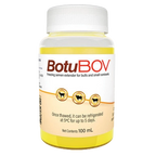 BotuBov Freezing Extender,"Plastic bottle with white cap and yellow liquid"