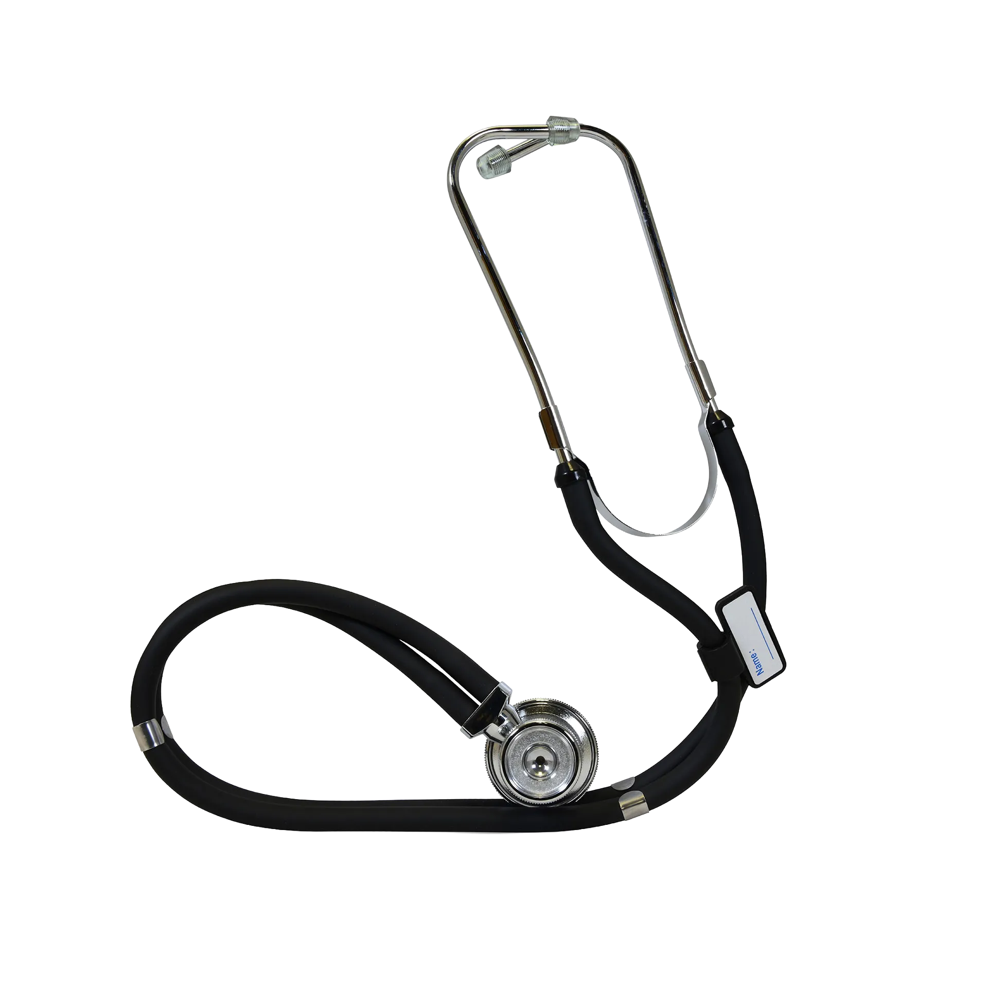 Basic Whelping/Queening Area Bundle,"Black stethoscope with silver chestpiece and angled metal earpieces"
