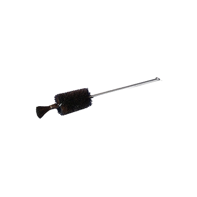 Test Tube Brush,"Wire brush with bristle head and looped handle"