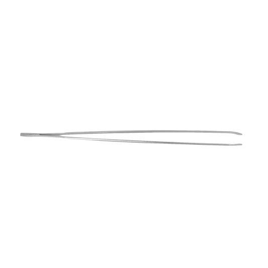 Straw Tweezer, Metal 12""","Metal tweezers with narrow pointed tips"