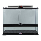 Puppywarmer® Puppy Incubator,"Glass-front incubator with digital control display"