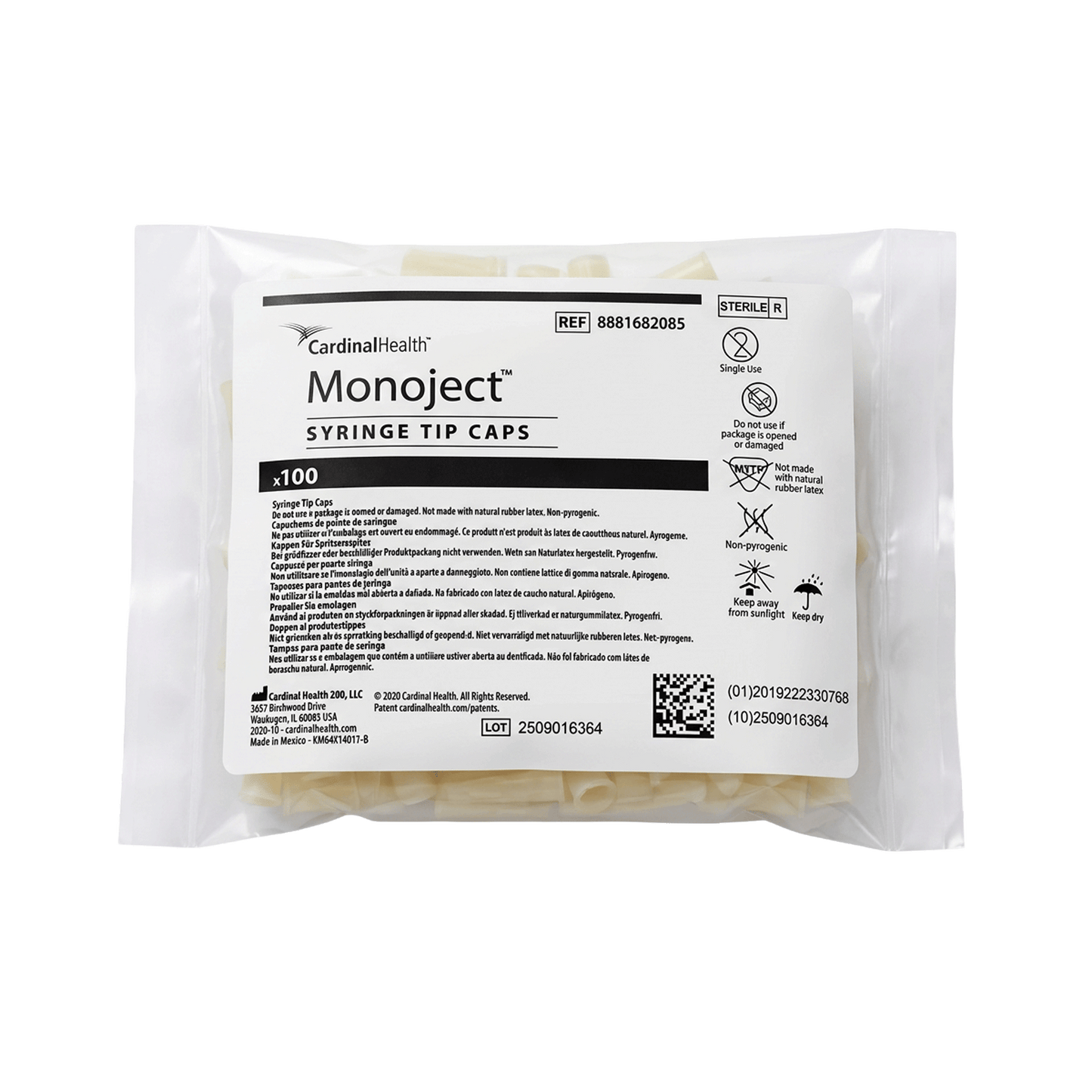 MonoJect™ Luer Tip Caps