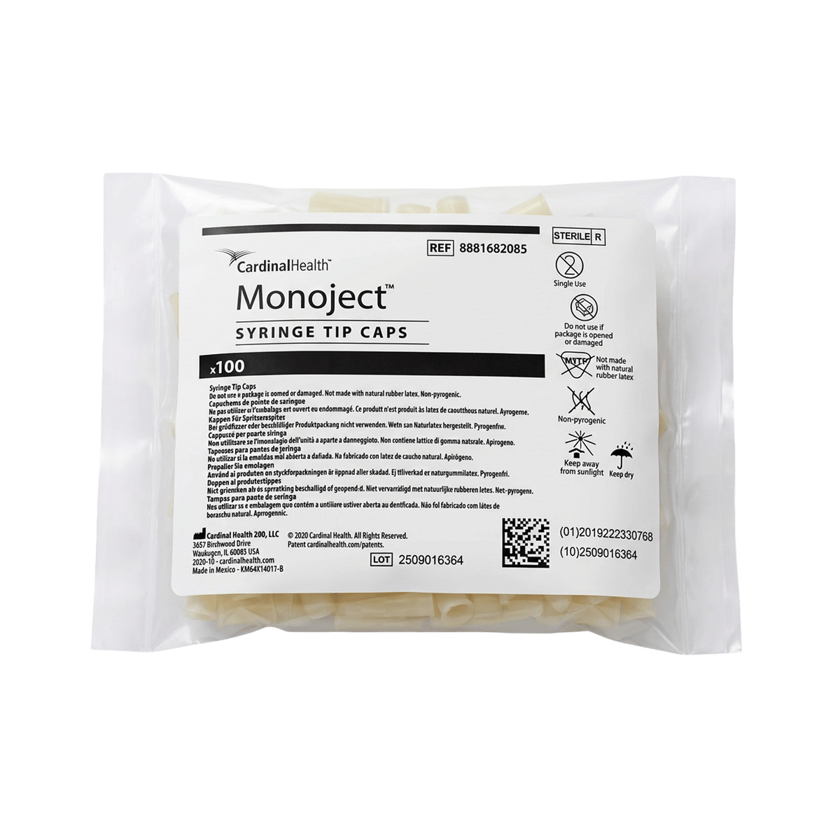 MonoJect™ Luer Tip Caps