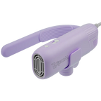 Mini Portable Neck Dryer by TZGroom,"Lavender handheld neck dryer with curved handle and front vent"