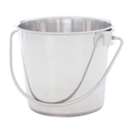 Stainless Steel Pails,"Stainless steel pail with wire handle"
