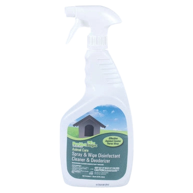 Spray & Wipe Disinfectant,"White trigger spray bottle with front label"