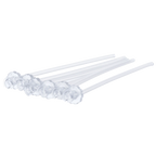 Breeder's Edge® Collect Him™ Disposable Pipettes,"Clear plastic pipettes with round grip ends"