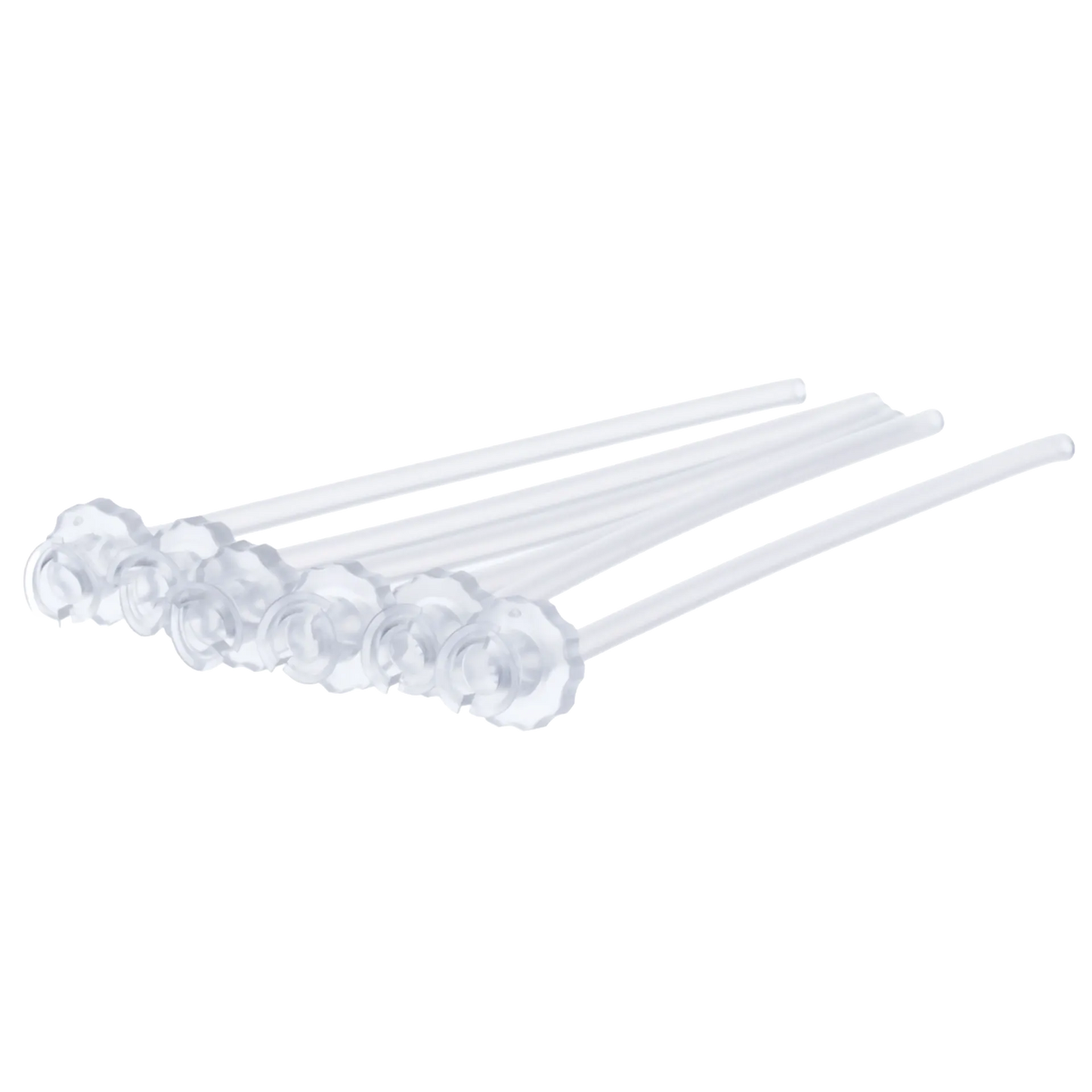 Breeder's Edge® Collect Him™ Disposable Pipettes,"Clear plastic pipettes with round grip ends"