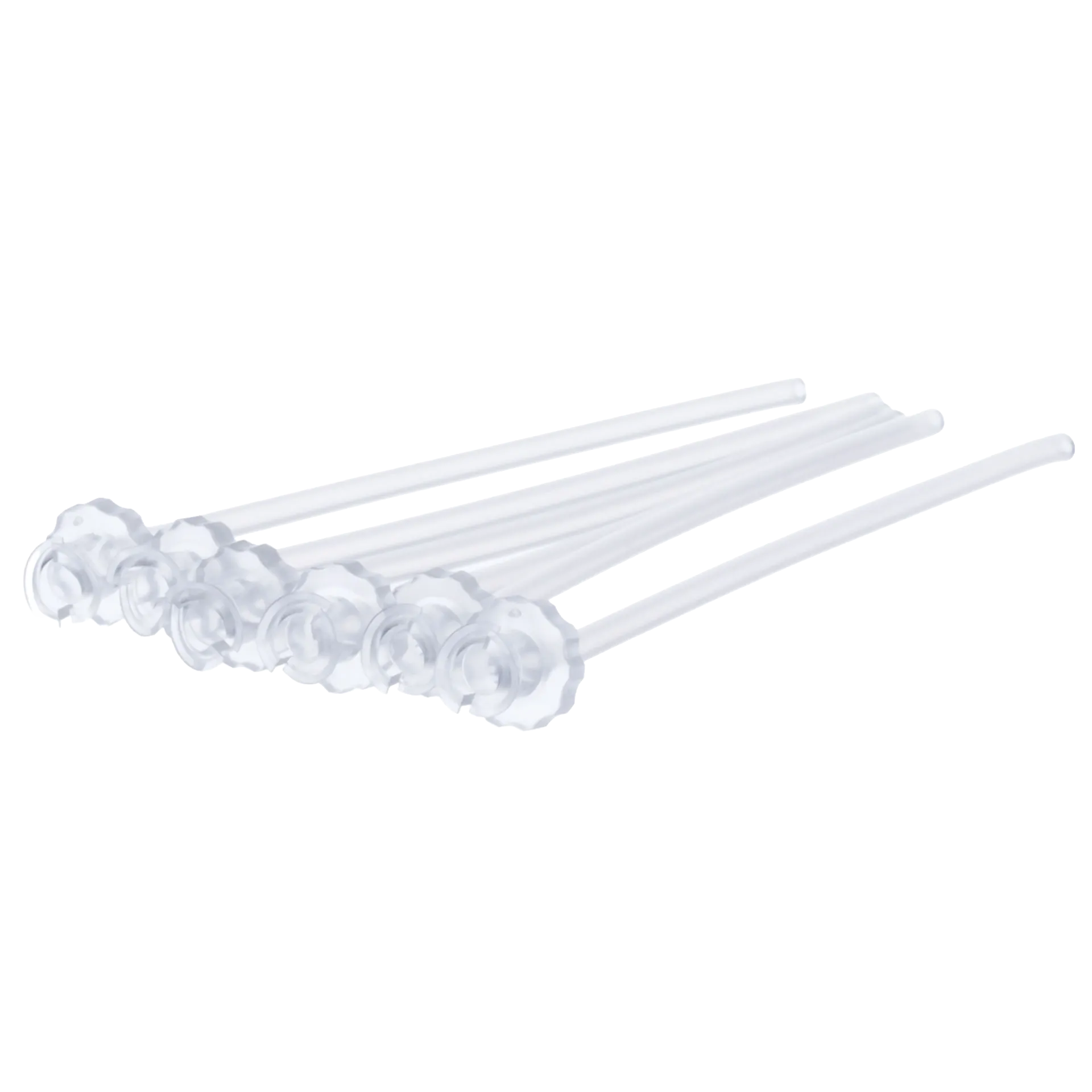 Breeder's Edge® Collect Him™ Disposable Pipettes,"Clear plastic pipettes with round grip ends"