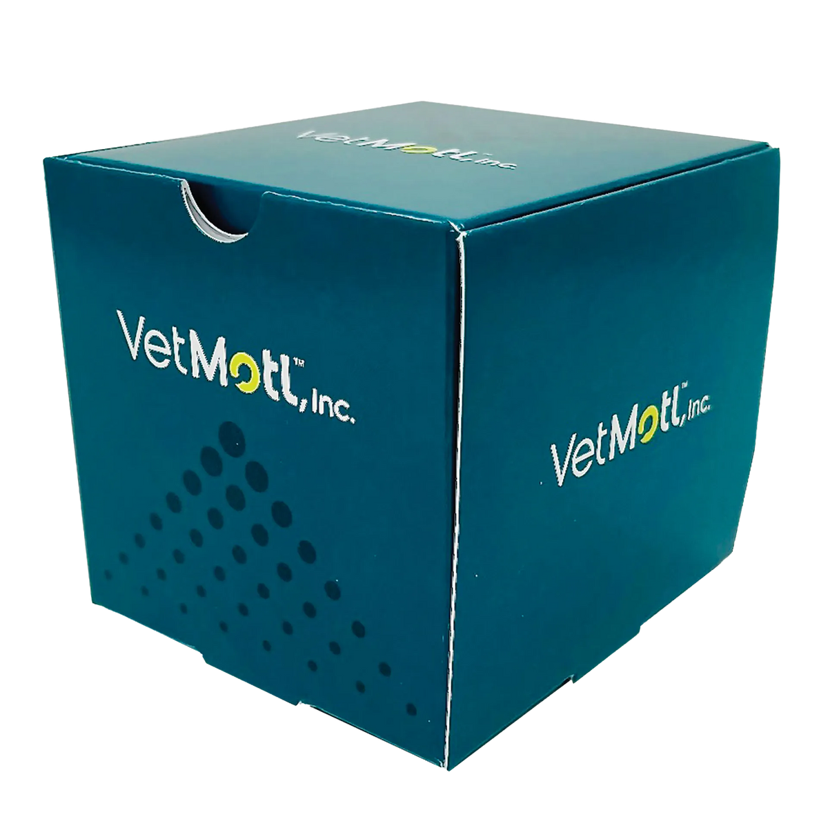 VetMotl Sperm Separation Device,"Teal product box with tuck-top lid"