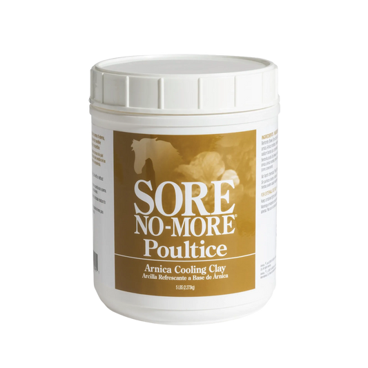Sore No-More® Classic Poultice,"White plastic tub with screw-top lid and front label"