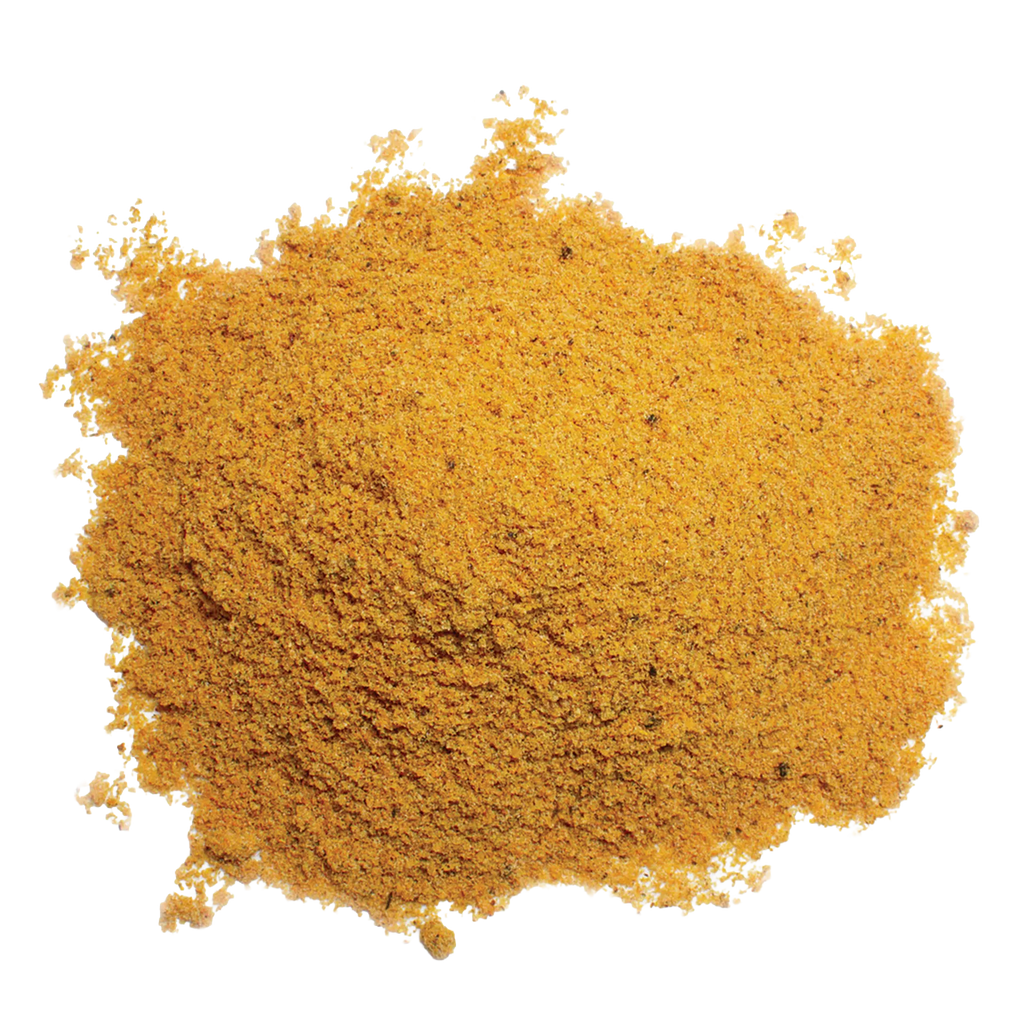 Aleira®,"Loose mound of golden brown powder"