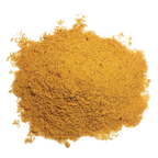 Aleira®,"Loose mound of golden brown powder"