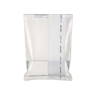 Twirl'em Specimen Bags,"Clear specimen bag standing upright"