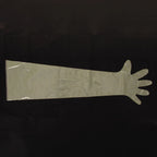 Non Sterile Shoulder Length Glove,"Clear shoulder-length glove with attached sleeve"