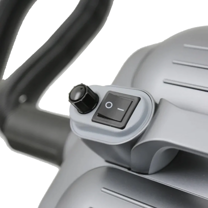 Duo-Surge Dryer with Movable Dryer Stand by Waggz,"Close-up of power switch and control knob"