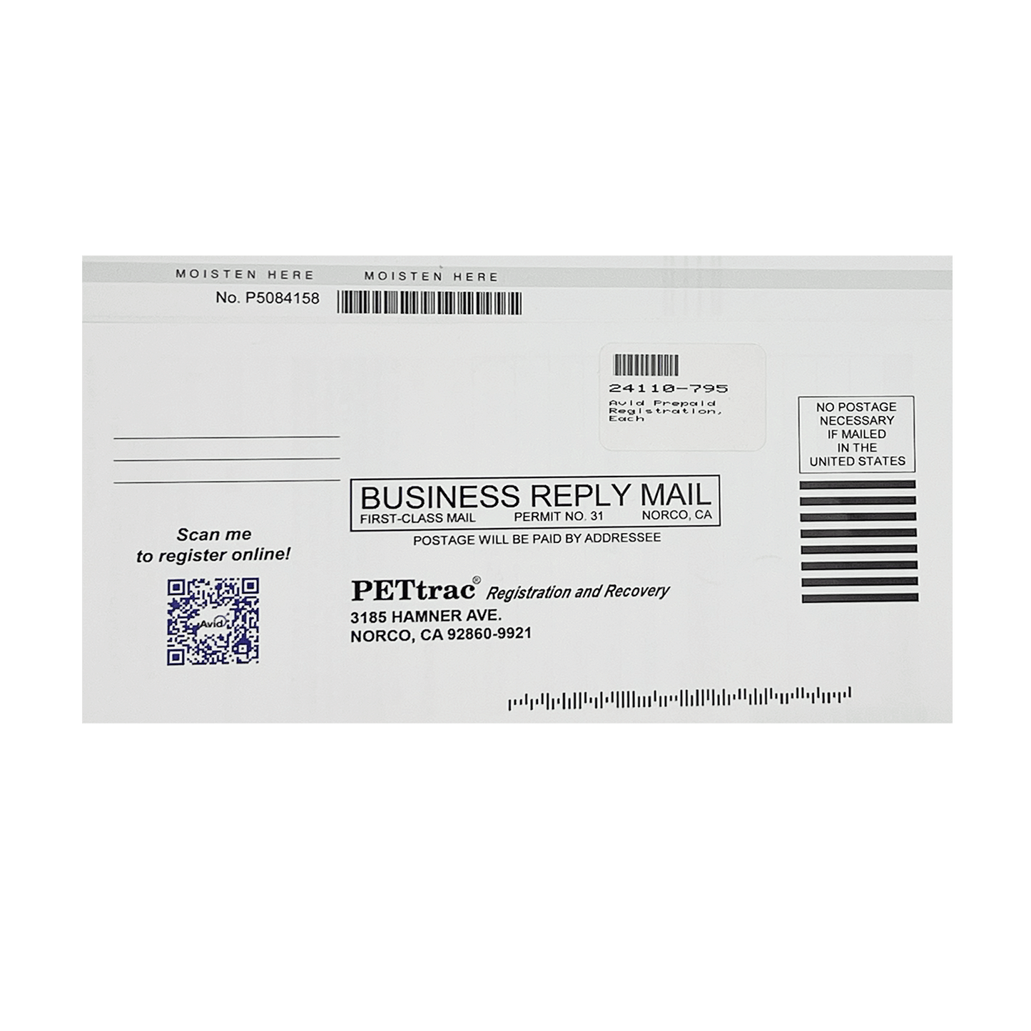 Avid Microchip Registration Forms