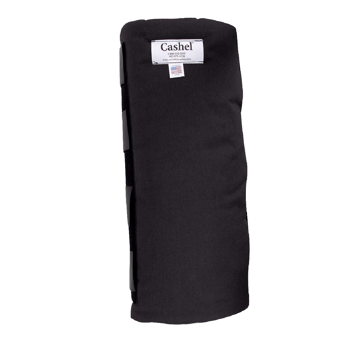 Cashel Bandage/Ship Boot,"Black padded horse leg boot with side straps"