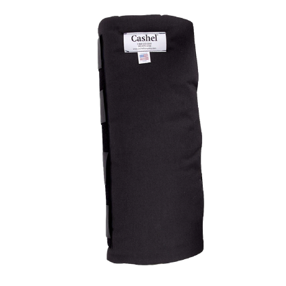 Cashel Bandage/Ship Boot,"Black padded horse leg boot with side straps"