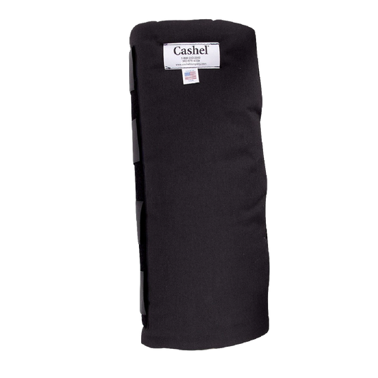 Cashel Bandage/Ship Boot,"Black padded horse leg boot with side straps"
