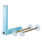 BrilliantPad Replacement Rolls,"Blue absorbent rolls with plastic spool inserts"