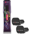 Purple Saphir Cordless Clipper Two Batteries by Heiniger and FREE Blade,"Purple cordless clipper with two black battery packs"