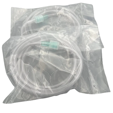 Puppywarmer Oxygen Concentrator Replacement Parts,"Two coiled clear tubes in plastic bags with green connectors"