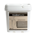 Steadfast® Equine,"White rectangular tub with handle lid and front label"