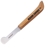 Aaronco Magna Carder Stripping Knife,"Wood-handled stripping knife with wide metal blade"