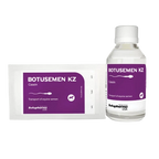 BotuSemen KZ,"Bottle and sealed pouch with purple labels"