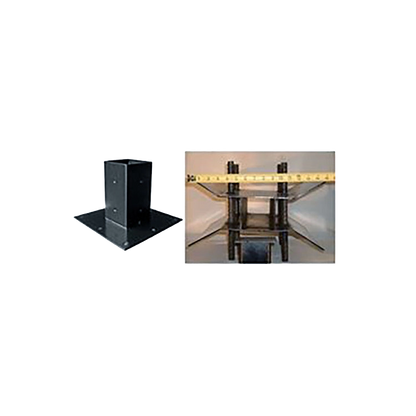Paulsonbilt Replacement Insert,"Black metal insert with base plate and measurement view"