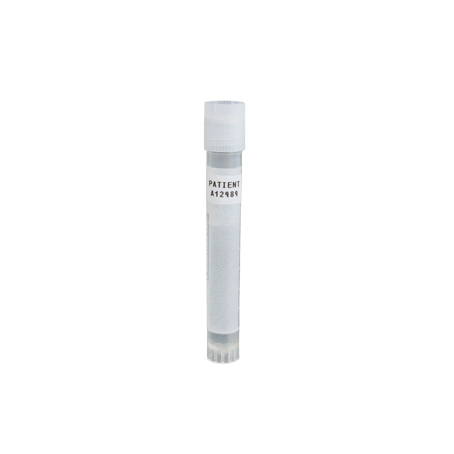 Lab Label Printer and Self-Laminating Cryogenic Polyester Labels,"Cryogenic vial with wrapped self-laminating label"