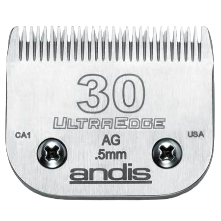 Andis® UltraEdge® Blades,"Metal clipper blade with fine teeth and two screws"