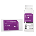 BotuSemen KZ,"Bottle with purple label beside matching sachet pouch"