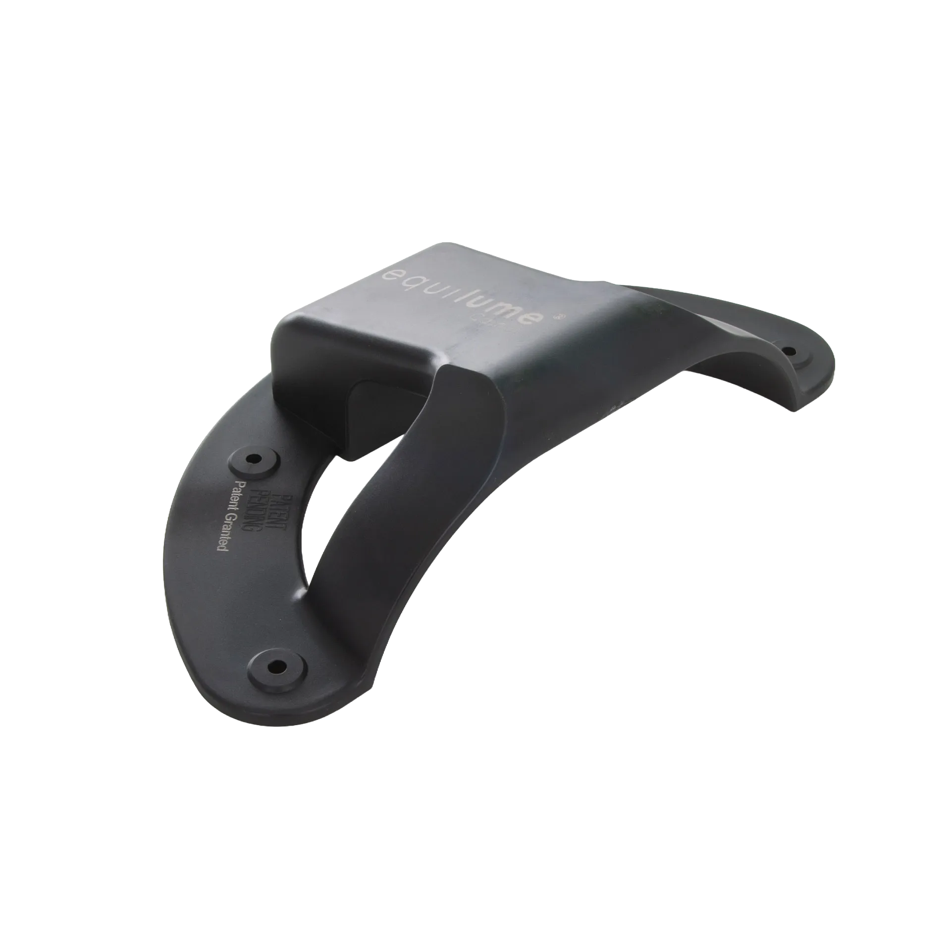 Equilume Replacement Cup,"Black curved mounting cup with screw holes"