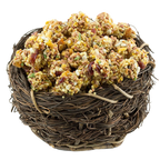 Lafeber Gourmet Garden Veggie Nutri-Berries,"Seed clusters piled in a woven twig nest"