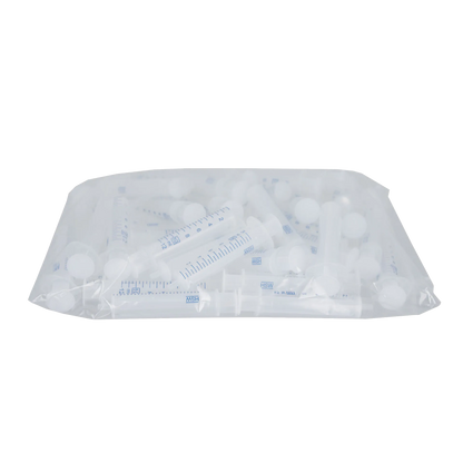 Semen Safe All Plastic Syringes,"Bag of clear plastic syringes"