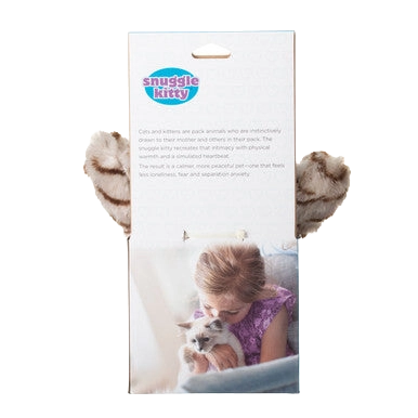 Snuggle Puppy & Kitten,"Product package with child holding a kitten"
