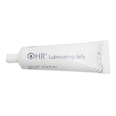 H-R Lube Sterile,"White tube of lubricating jelly with cap"
