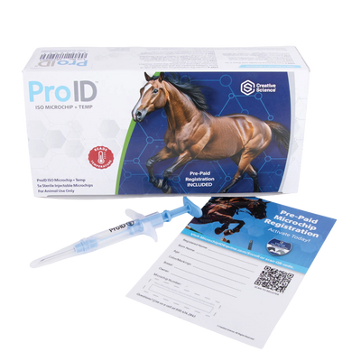ProID® ISO Microchip + Temp 5ct. Lifetime Registration