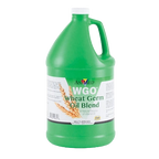 Wheat Germ Oil Blend,"Green gallon jug with handle and front label"